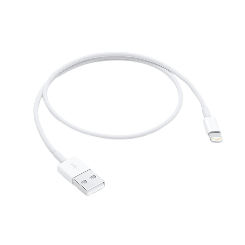 کابل USB به لایتنینگ اورجینال اپل نیم متری