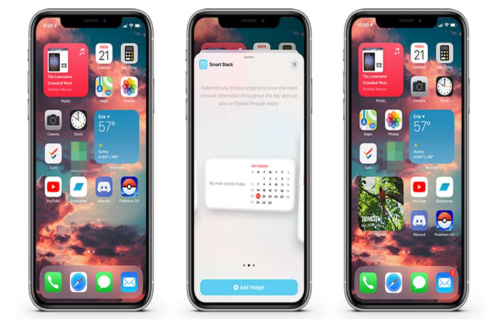 ویجت ها ( شخصی سازی صفحه اصلی در iOS 14 )