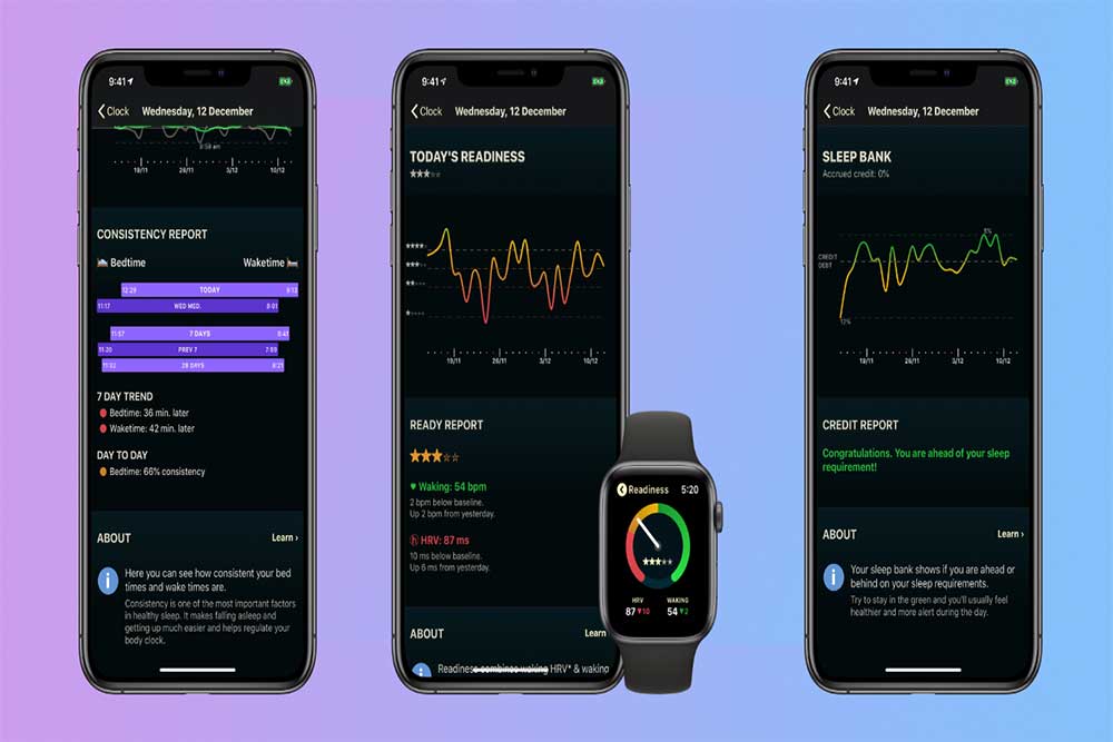 AutoSleep ( کاربردی ترین برنامه های اپل واچ )