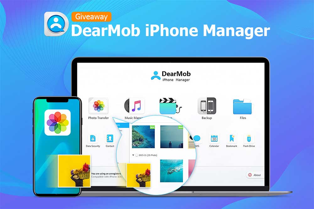 نرم افزار DearMob iPhone Manager ( بکاپ گیری از آیفون )