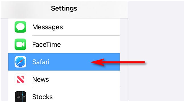 پنهان کردن نوار Tab در Safari برای iPad