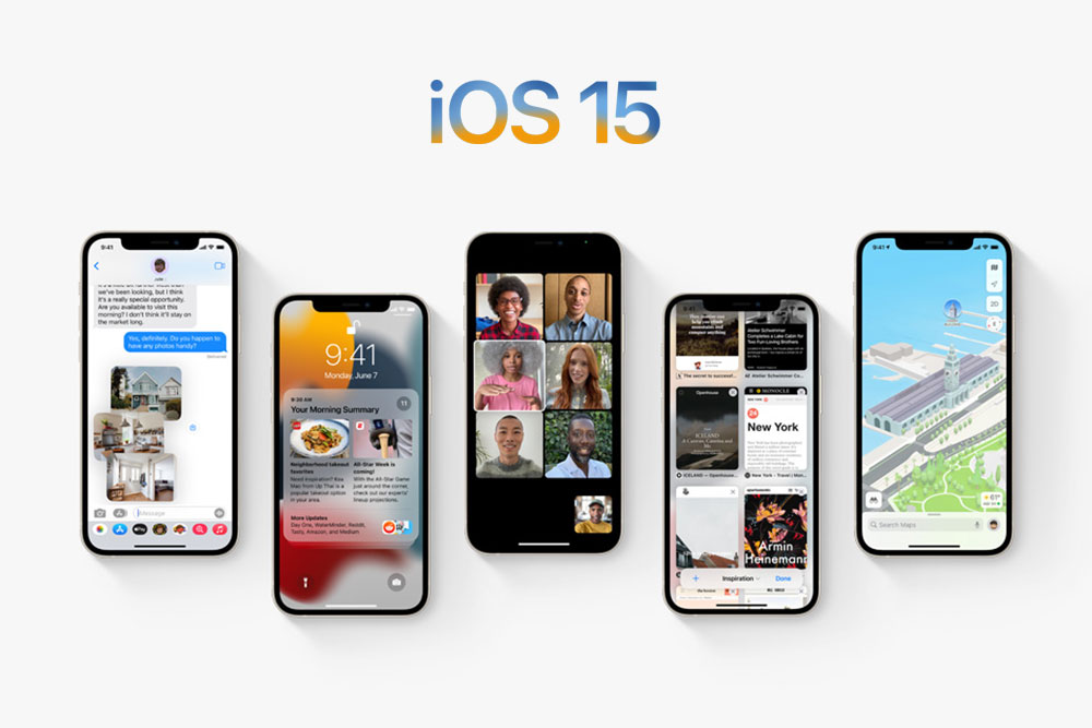ویژگی های iOS 15 ( کنفرانس جهانی توسعه دهندگان اپل )
