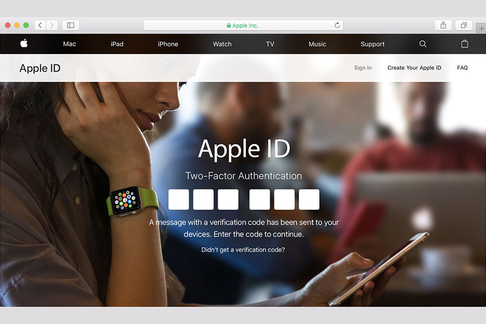 با two-factor authentication از اپل آیدی خود محافظت کنید ( اپل آیدی )