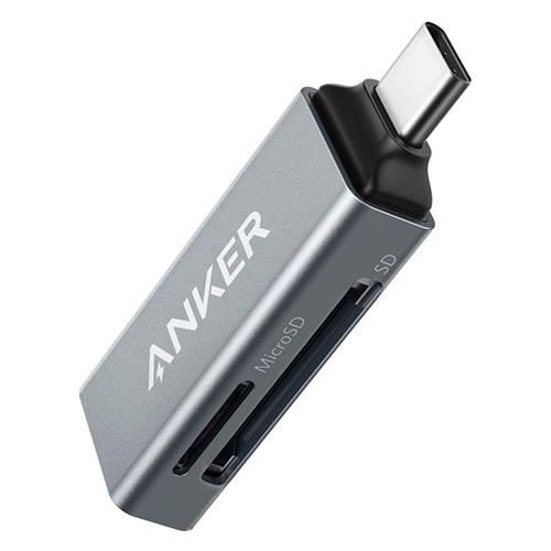 رم ریدر و کارت خوان Anker 2-in-1 ( لوازم جانبی مک بوک )