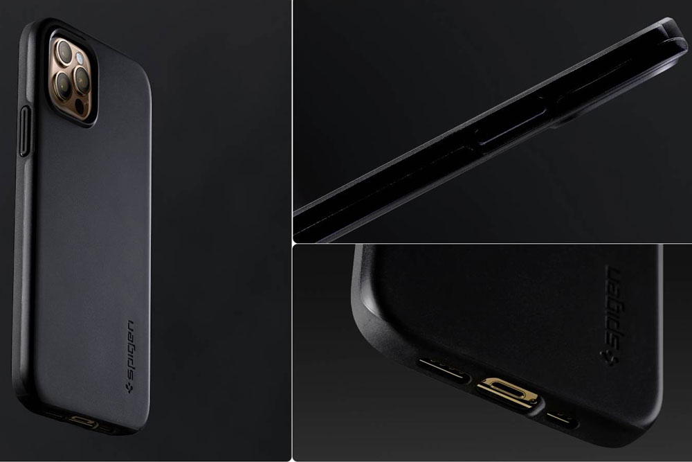 کاور اسپیگن مدل Thin fit مناسب برای iPhone 12 Pro Max
