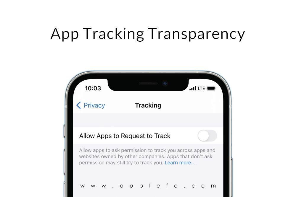 قابلیت Tracking Transparency در آیفون | مسدود کننده ردیابی برنامه‌ها